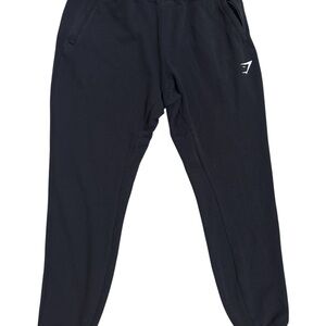 Gymshark Black Jogger Sweatpants with Tapered Fit